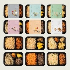 밥이땡기는날 도시락 6종 12팩 간편식 식단관리 즉석밥 혼밥